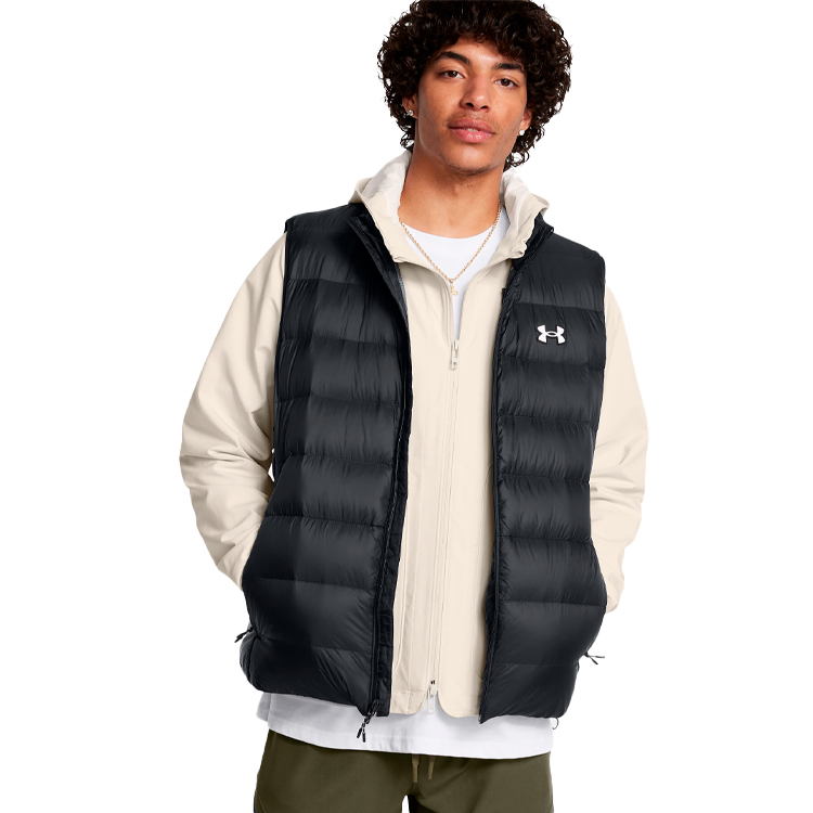 Vestă pt bărbați Under Armour LEGEND DOWN VEST L Negru photo 3