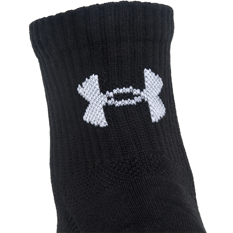Носки Унисекс Under Armour UA TC 3pk Qtr L Черный photo 2