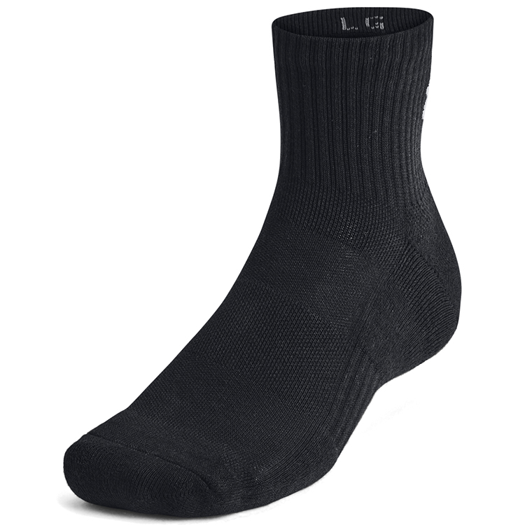 Носки Унисекс Under Armour UA TC 3pk Qtr L Черный photo 4
