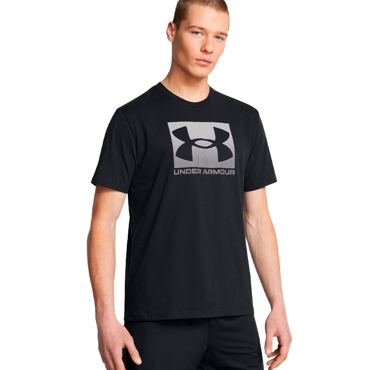 Tricou bărbătesc Under Armour UA M BOXED SPORTS UPDATED SS XS Negru photo 5