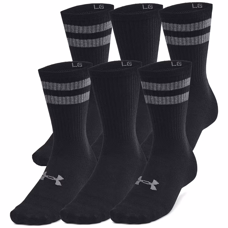 Носки Under Armour UA Essential 6pk Crew 