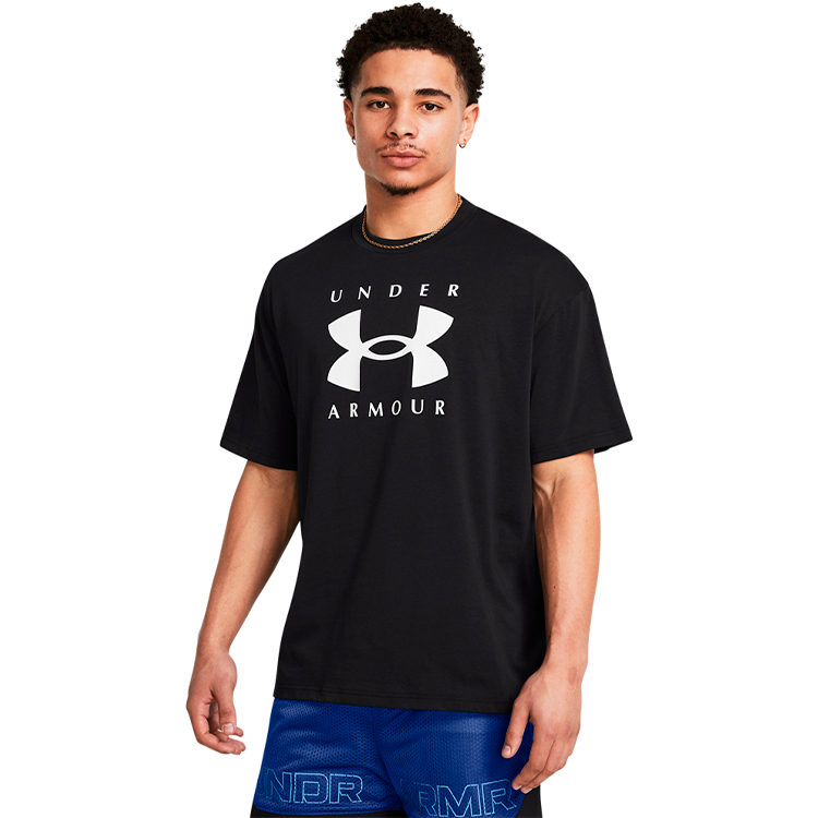 Tricou bărbătesc Under Armour UA M HW OS Branded SS XXXL Negru photo 1 Tricou bărbătesc Under Armour UA M HW OS Branded SS XXXL Negru photo 1