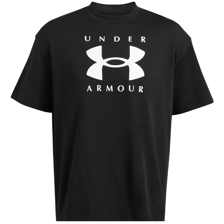 Tricou bărbătesc Under Armour UA M HW OS Branded SS XXXL Negru photo 3