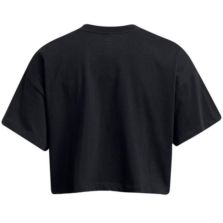 Tricou Under Armour UA W VARSITY MIX HW SS CROP / Femei / L / Negru photo 3