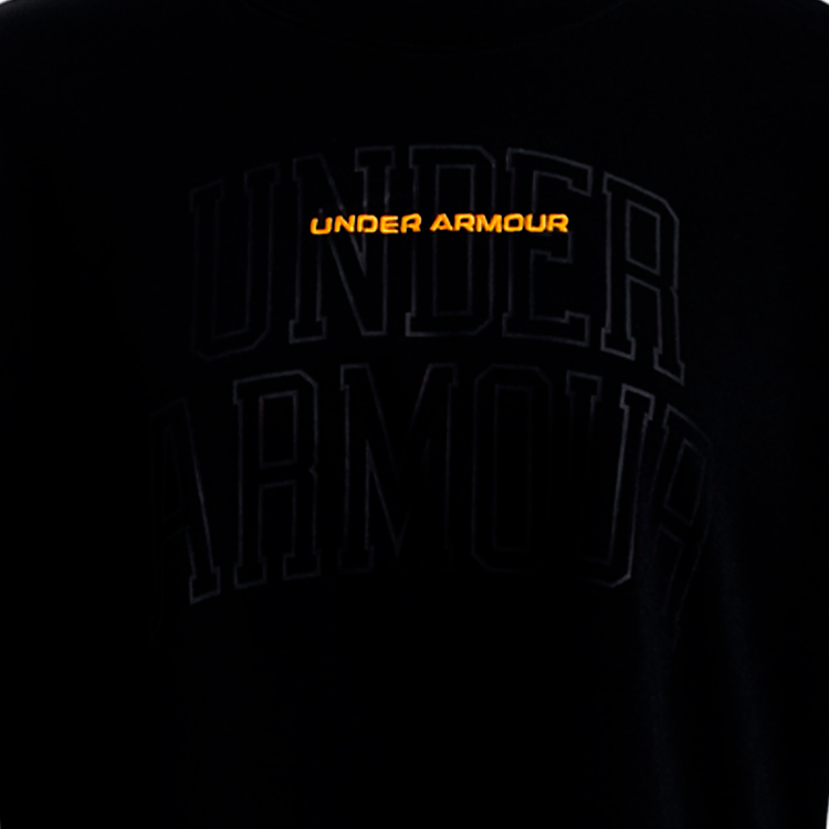 Tricou Under Armour UA W VARSITY MIX HW SS CROP / Femei / L / Negru photo 5