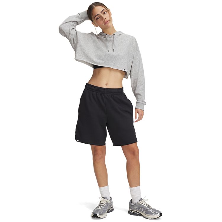 Шорты Under Armour UA Icon Terry Long Short L Черный Женский photo 3
