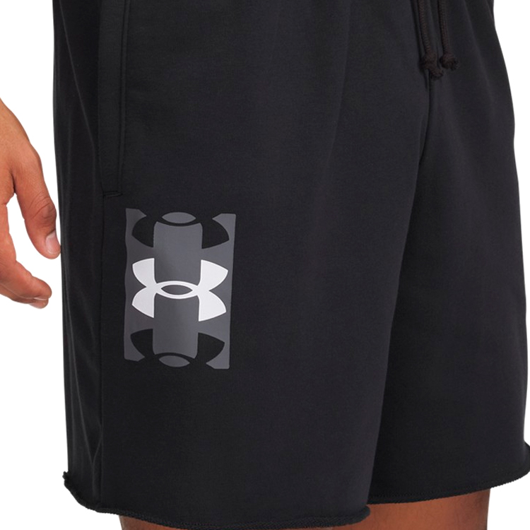 Шорты мужские Under Armour UA Rival TerryLogo8inShort L Черный photo 2