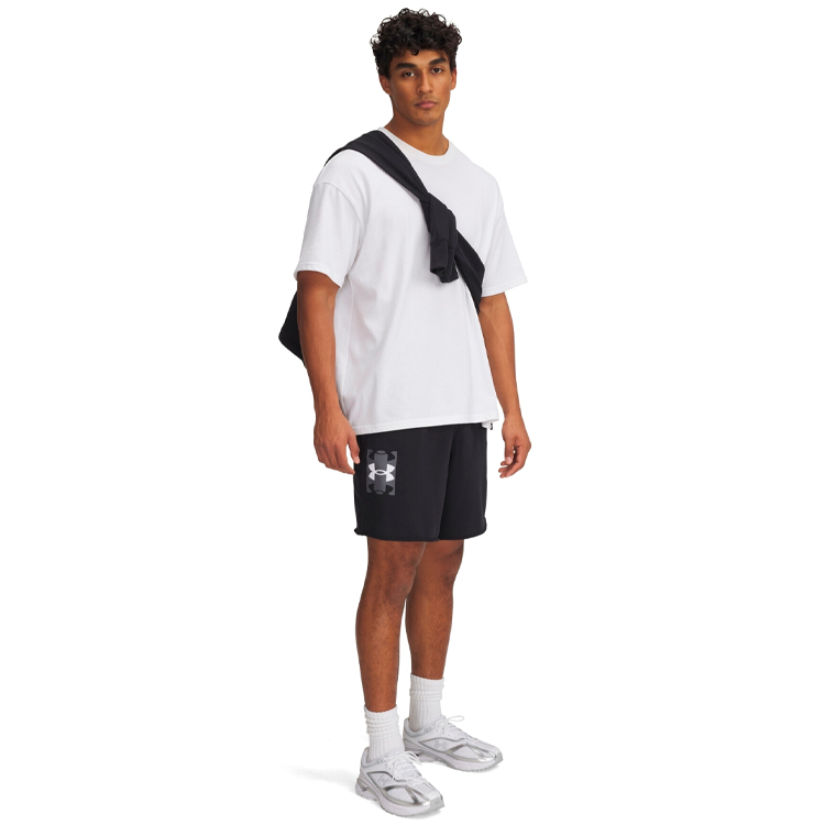 Шорты мужские Under Armour UA Rival TerryLogo8inShort L Черный photo 3