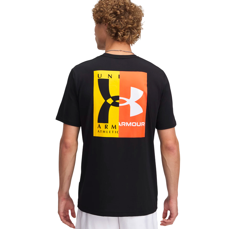 Tricou bărbătesc Under Armour UA M 60/40S EVOL LOGO SS L Negru photo 4