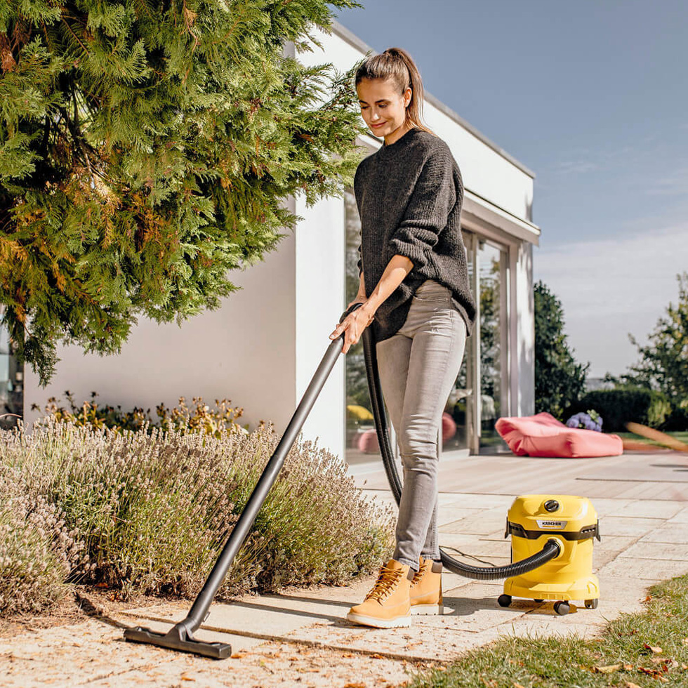 Пылесос моющий и с мешком Karcher 162800001 / 1000Вт / Черный/Желтый photo 2