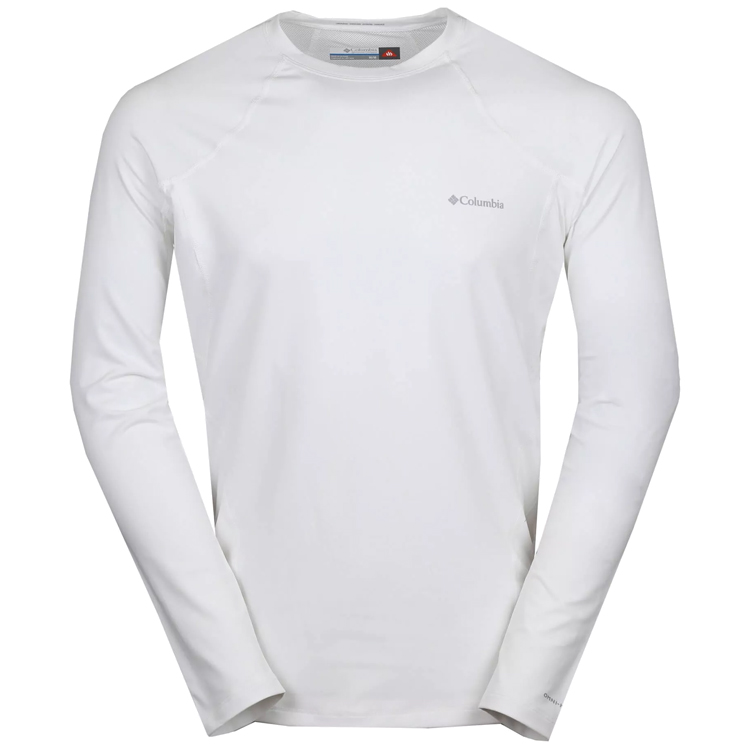 Tricou termica cu maneca lunga Columbia Midweight Stretch Long Sleeve Top S Alb Barbati photo 2