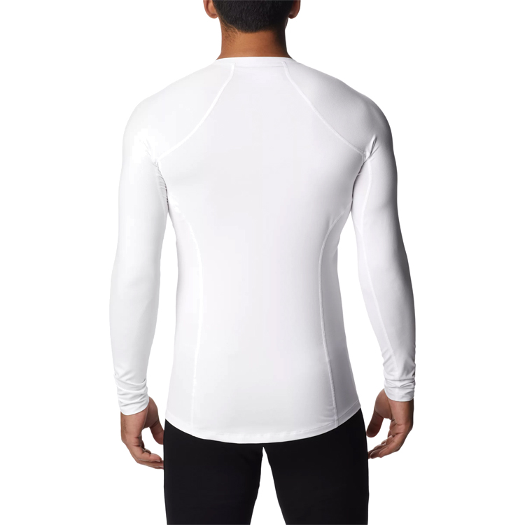 Tricou termica cu maneca lunga Columbia Midweight Stretch Long Sleeve Top S Alb Barbati photo 4