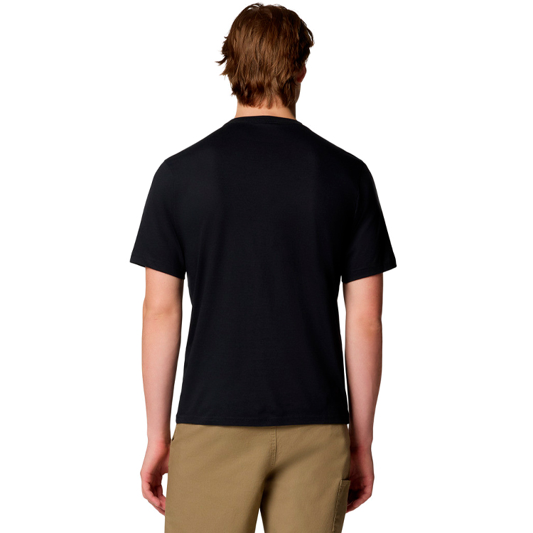 Tricou bărbătesc Columbia CSC Basic Logo Short Sleeve Shirt S Negru photo 5