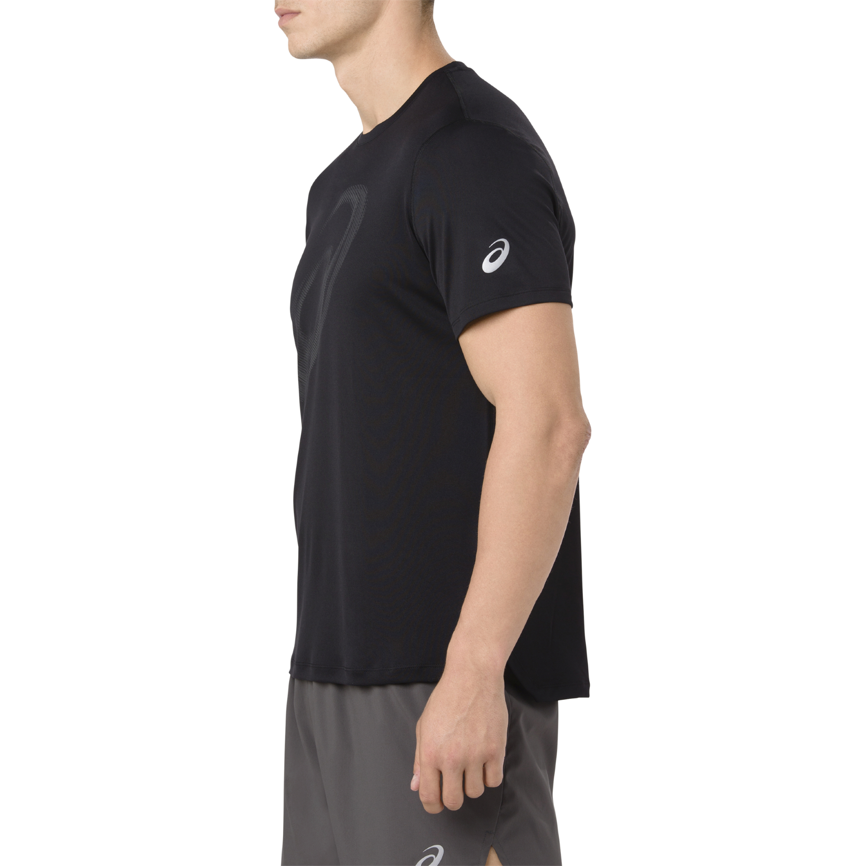 Tricou bărbătesc Asics SILVER SS TOP L Negru photo 4