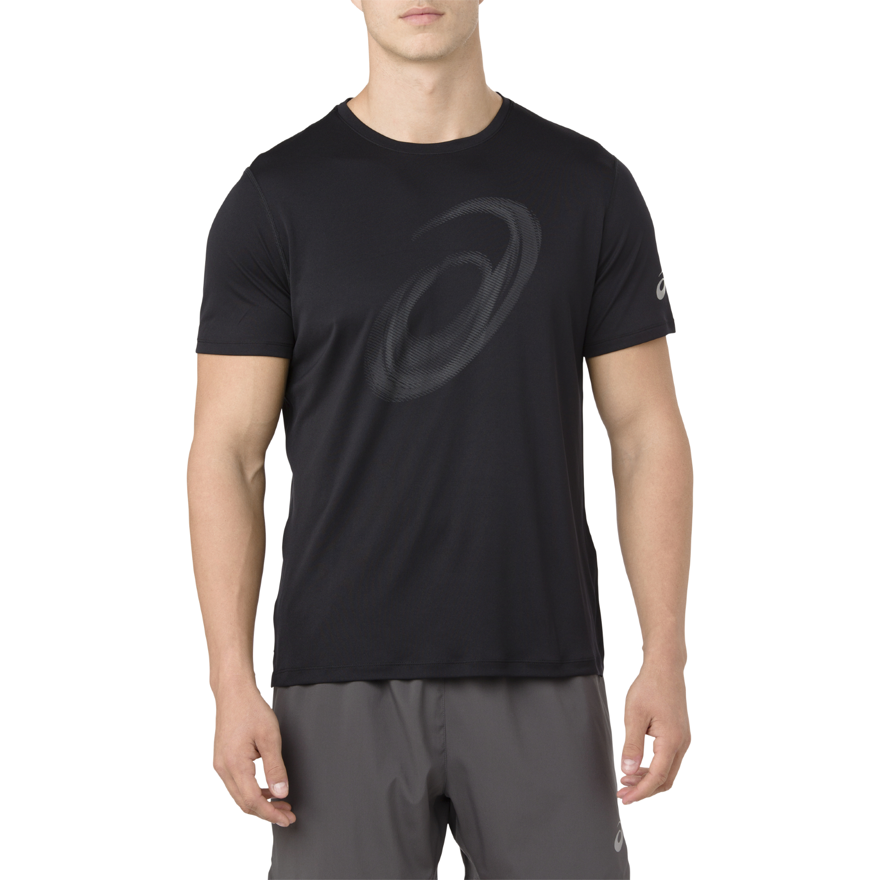 Tricou bărbătesc Asics SILVER SS TOP L Negru photo 7