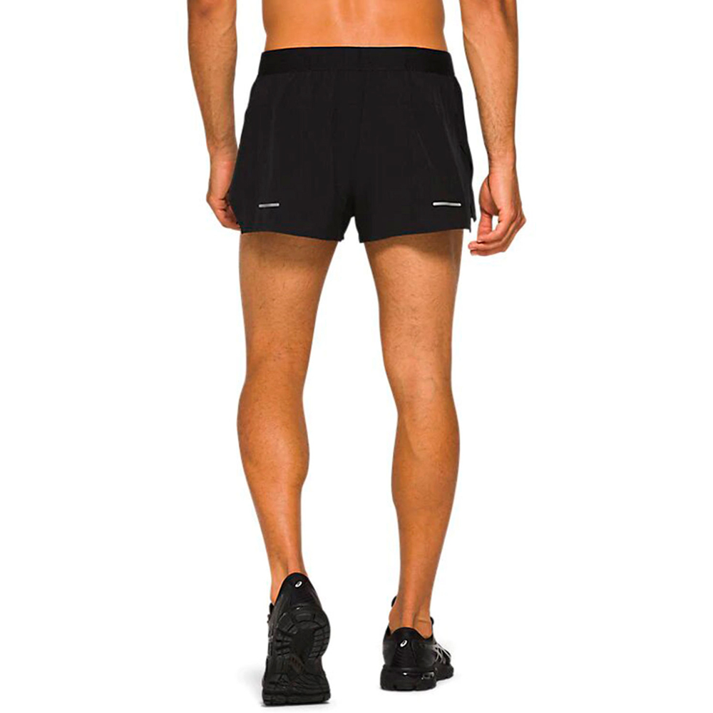 Sorti de bărbați Asics ROAD SPLIT SHORT L Negru photo 2