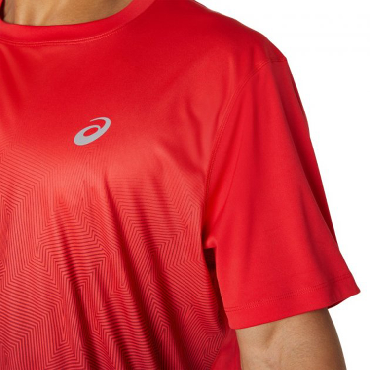 Футболка мужская Asics KASANE SS TOP ELECTRIC 2XL Красный photo 4