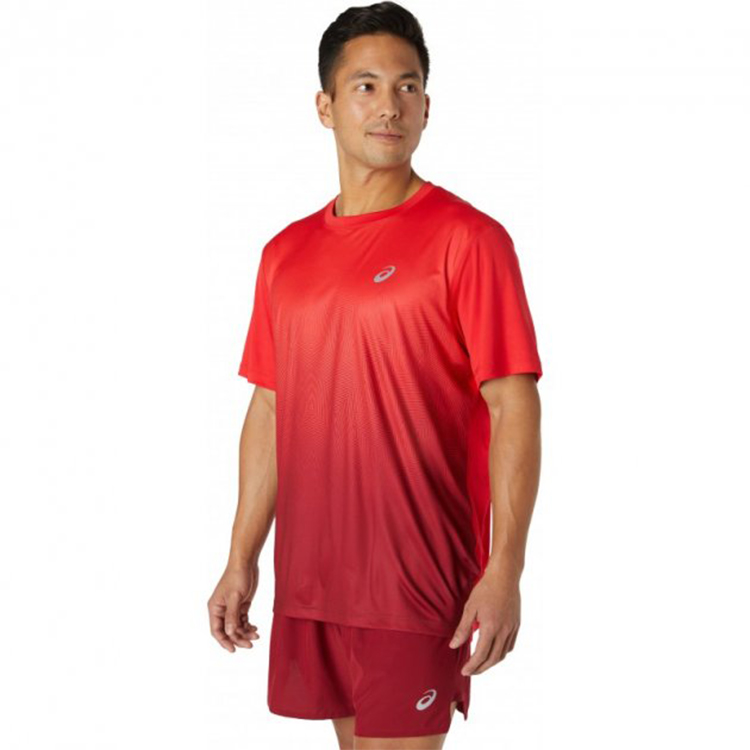 Футболка мужская Asics KASANE SS TOP ELECTRIC 2XL Красный photo 5
