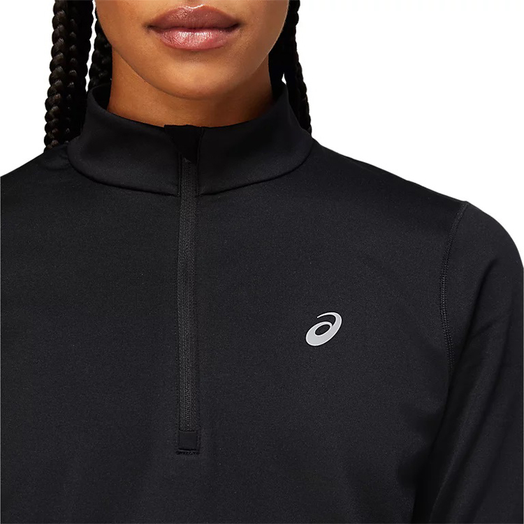 Hanorac Asics CORE LS 1/2 ZIP WINTER TOP PERFORMANCE / Femei / L / Negru photo 2