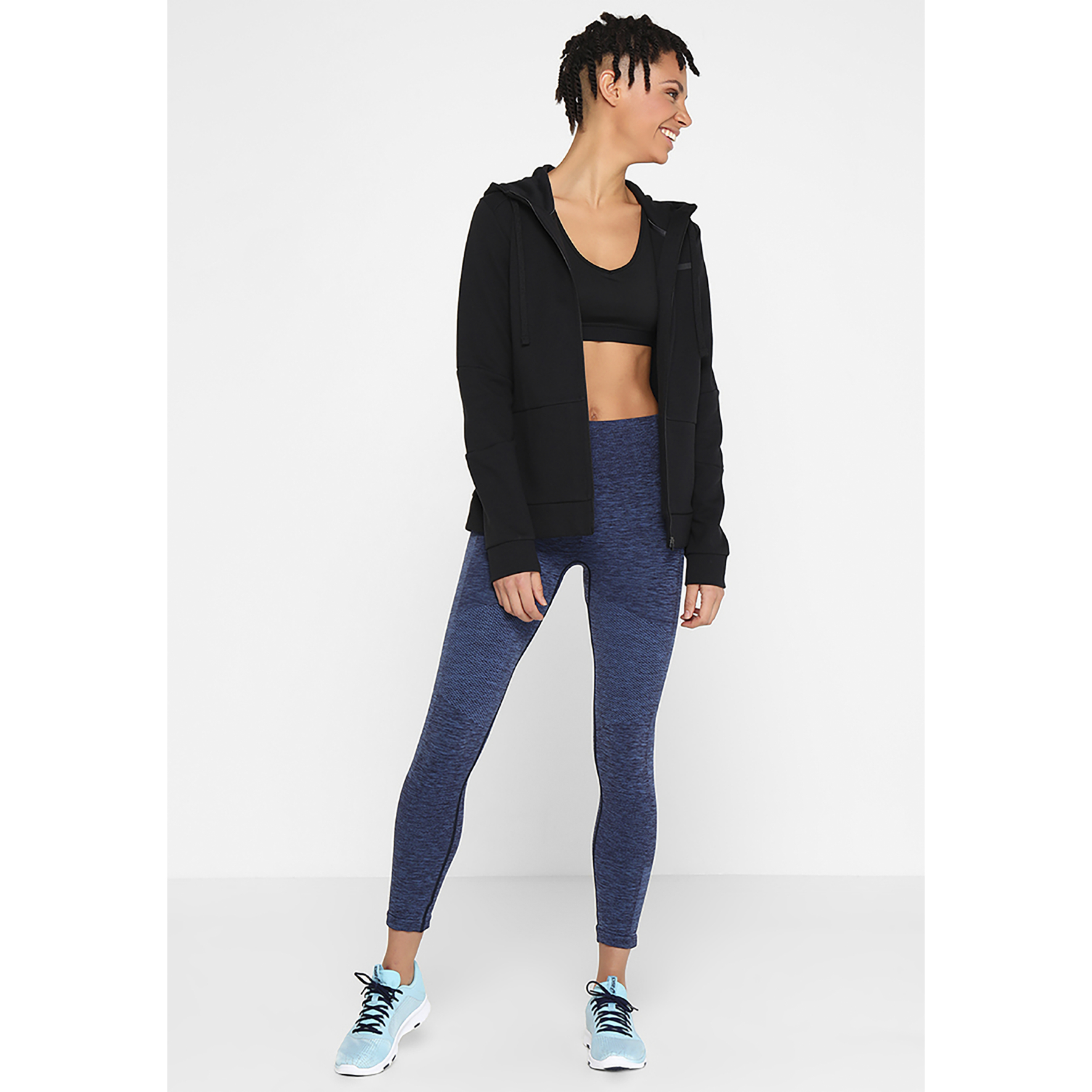 Hanorac Asics HIGH WAIST TIGHT / Femei / L / Negru photo 3