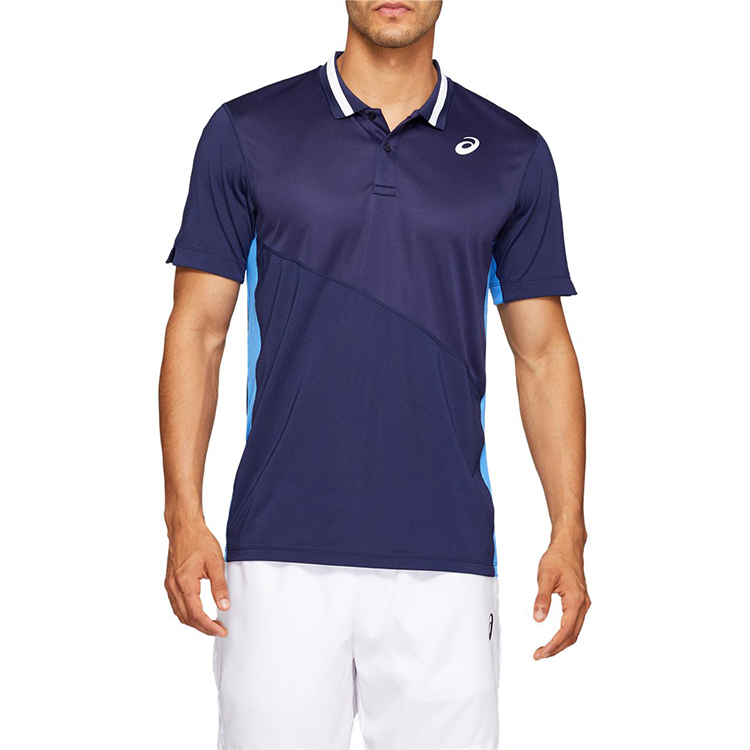  Polo pt bărbați Asics CLUB M POLO 2XL Albastru  photo 2