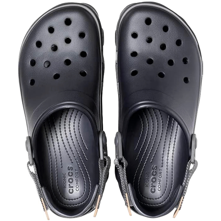 Шлепанцы Crocs Classic All-Terrain Clog / Мужской / 43-44 / Черный photo 3
