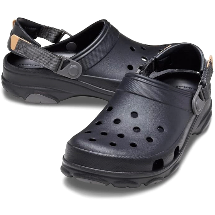 Шлепанцы Crocs Classic All-Terrain Clog / Мужской / 43-44 / Черный photo 4