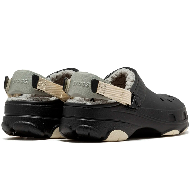 Шлепанцы Crocs All Terrain Lined Clog / Мужской / 41-42 / Черный photo 4
