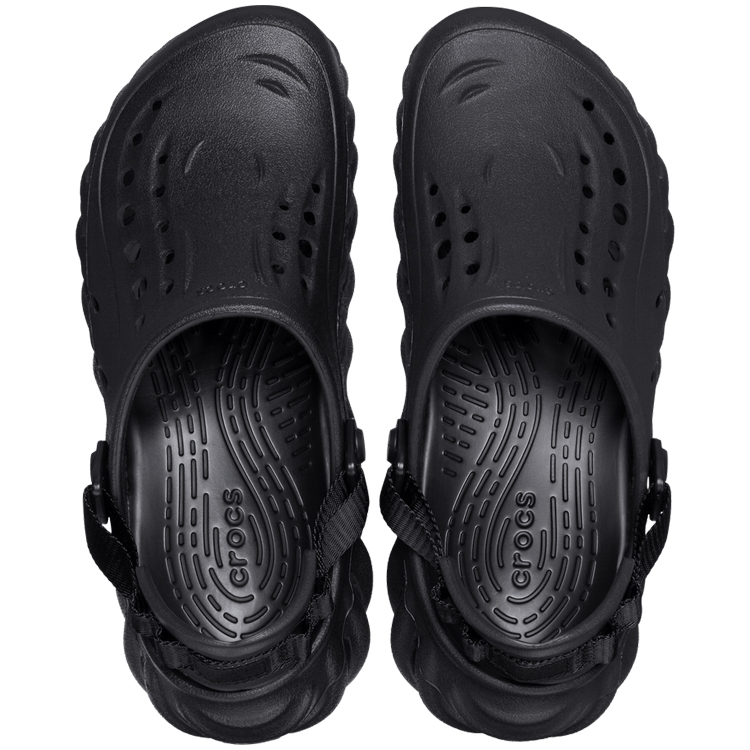 Шлепанцы Crocs Echo Clog / Мужской / 45-46 / Черный photo 5