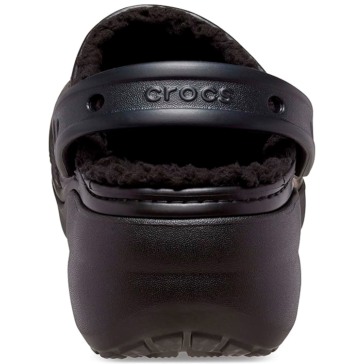 Шлепанцы Crocs Classic Platform Lined Clog W / Женский / 34-35 / Черный photo 4
