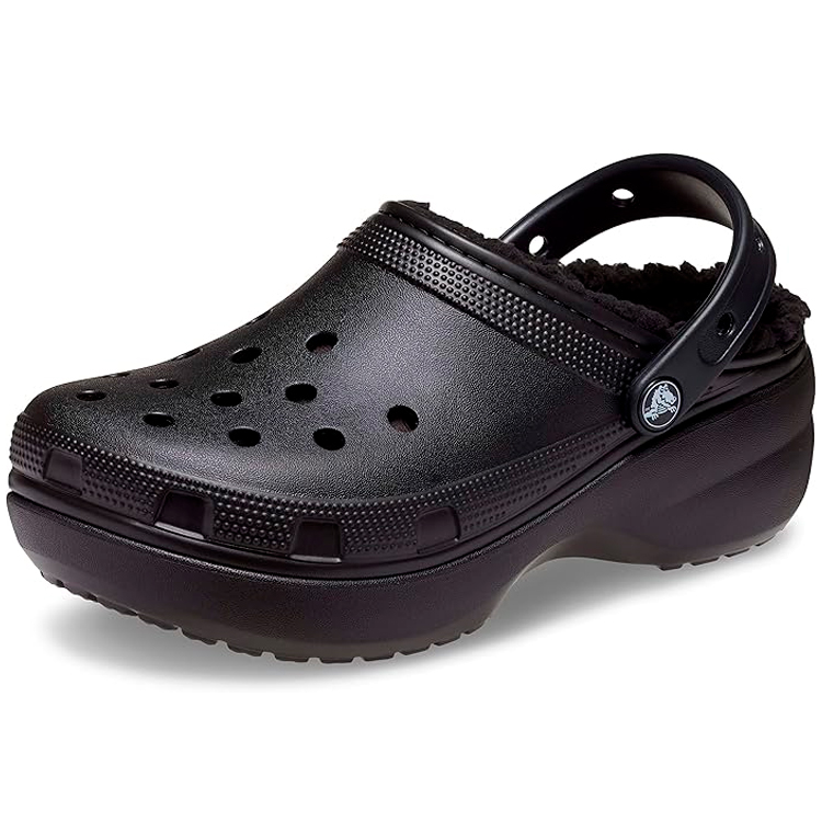 Шлепанцы Crocs Classic Platform Lined Clog W / Женский / 34-35 / Черный photo 5