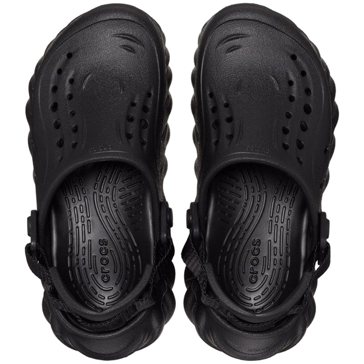 Шлепанцы Crocs Echo Clog K / Мужской / 32-33 / Черный photo 3