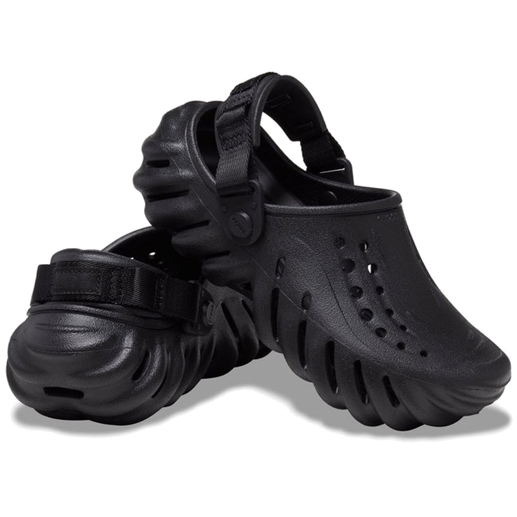 Шлепанцы Crocs Echo Clog K / Мужской / 32-33 / Черный photo 5