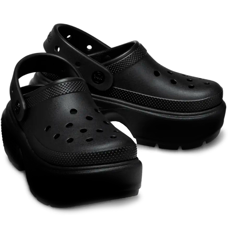 Шлепанцы Crocs Stomp Clog / Женский / 37-38 / Черный photo 2