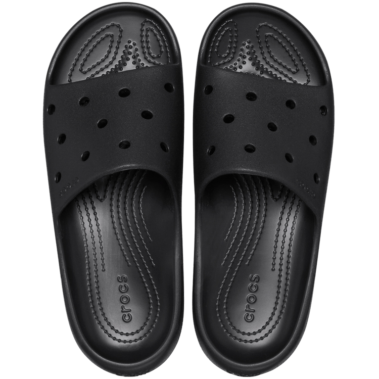 Slapi Crocs CLASSIC SLIDE pt Barbati / 38-39 / Negru photo 5