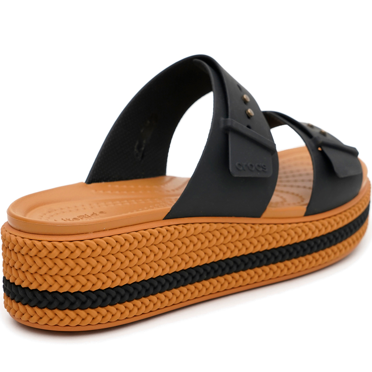 Сандали Crocs Brooklyn / Женский / 39-40 / Коричневый/Черный photo 2
