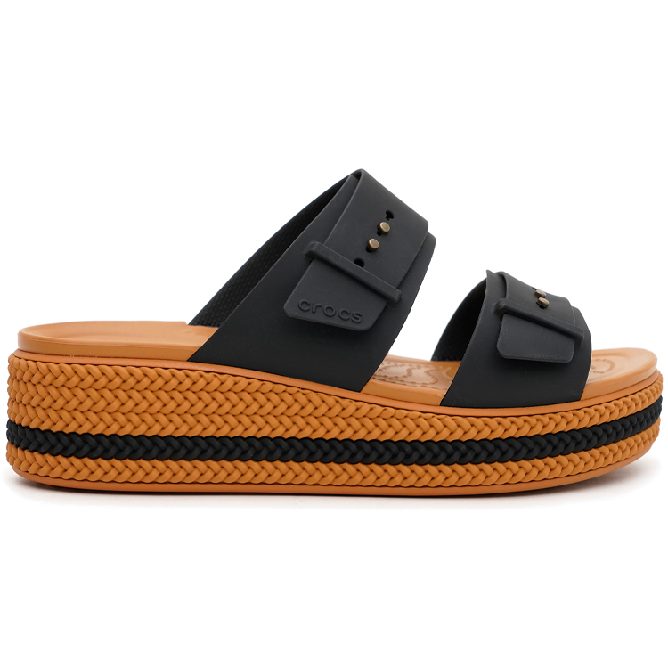 Сандали Crocs Brooklyn / Женский / 39-40 / Коричневый/Черный photo 5