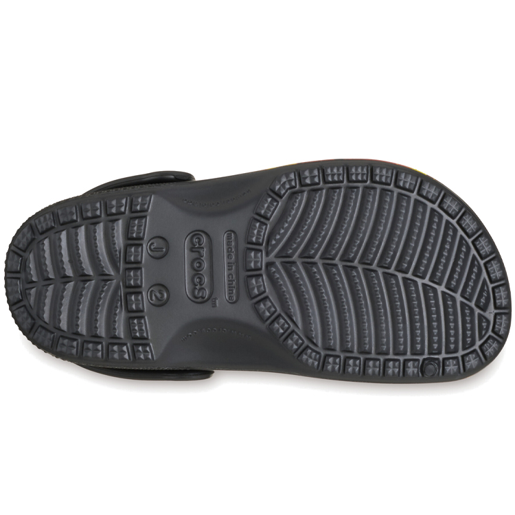 Шлепанцы Crocs Classic Flaming Bball Clog K / Мужской / 28-29 / Черный photo 3