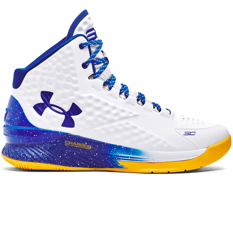 Incaltaminte Sport Under Armour CURRY 1 PRNT pt Barbati / 44.5 / Alb photo 2
