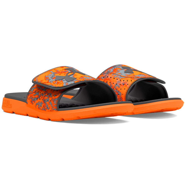 Slapi Under Armour UA M Ignite Pro GRH Strp SL pt Barbati / 44 / Gri-oranj photo 3
