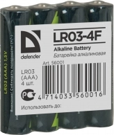Baterie Defender LR03-4F AAA