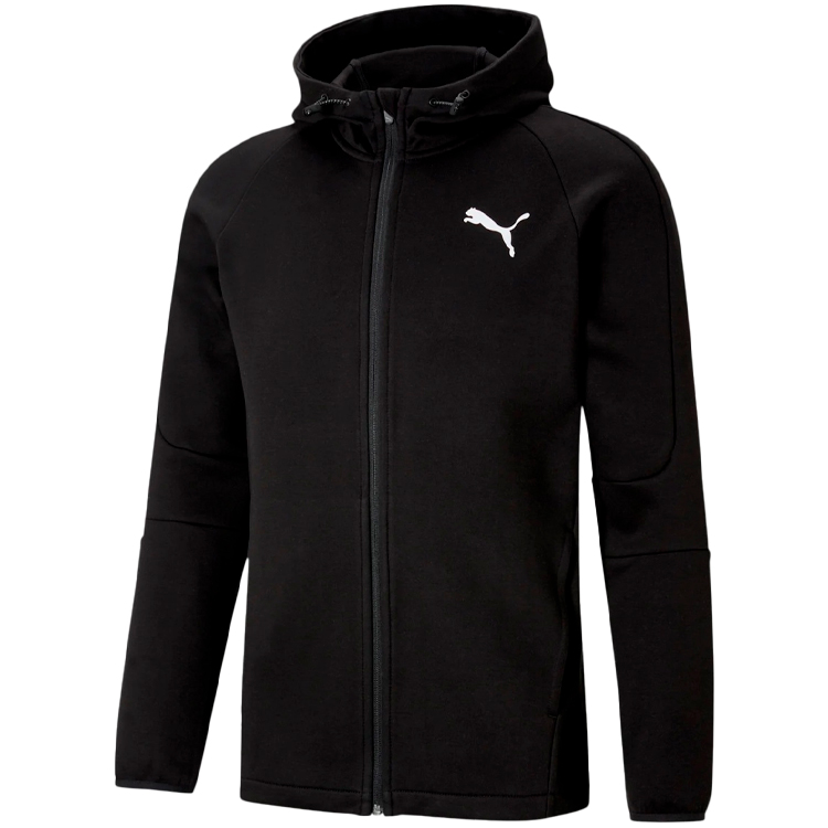 Мужская Толстовка Puma EVOSTRIPE Core FZ Hoodie XS Черный photo 5