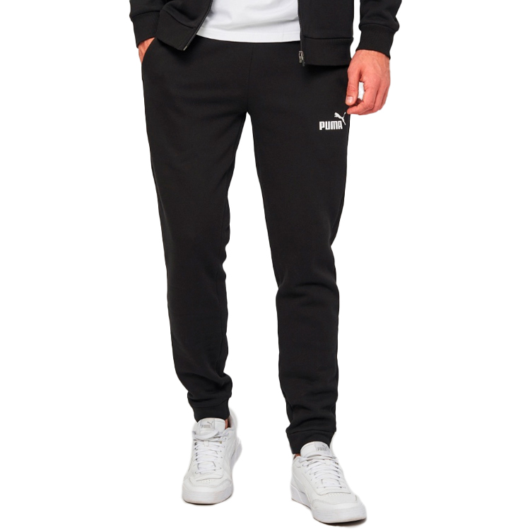 Trening pt Barbati Puma Clean Sweat Suit FL M Negru photo 4