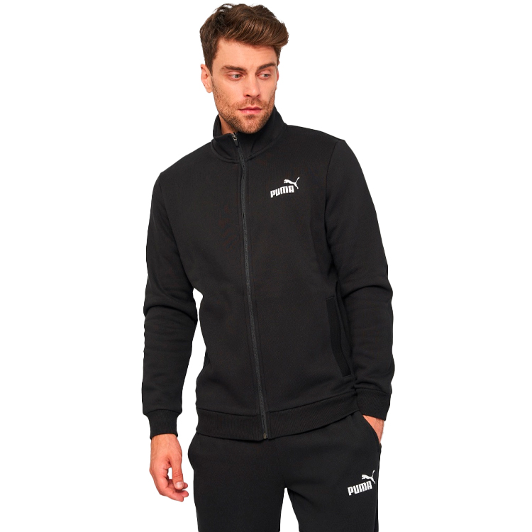 Trening pt Barbati Puma Clean Sweat Suit FL M Negru photo 5