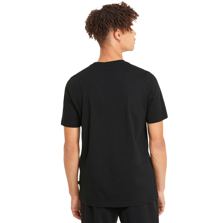 Tricou bărbătesc Puma ESS Logo Tee S Negru photo 4