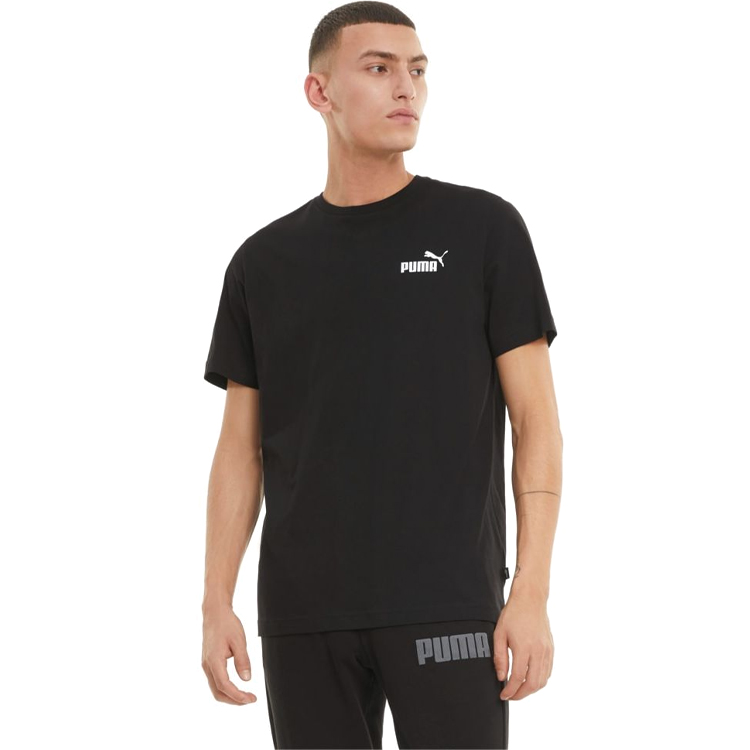 Tricou bărbătesc Puma ESS Small Logo Tee XS Negru photo 4