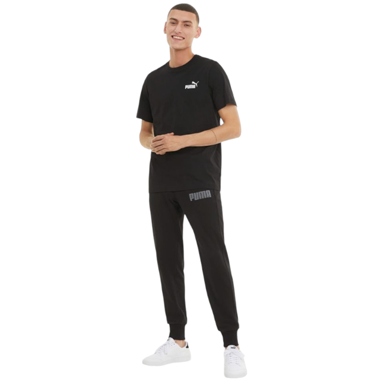 Tricou bărbătesc Puma ESS Small Logo Tee XS Negru photo 5