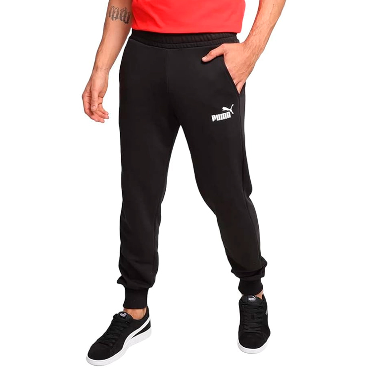 Брюки Puma ESS Logo Pants FL S Черный Мужской photo 4