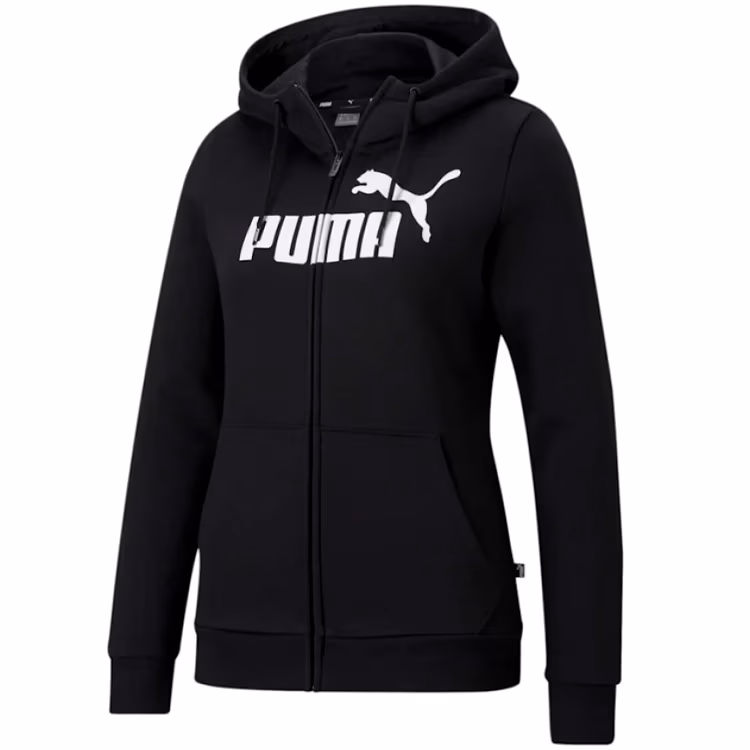 Толстовка Puma ESS Logo Full-Zip Hoodie FL