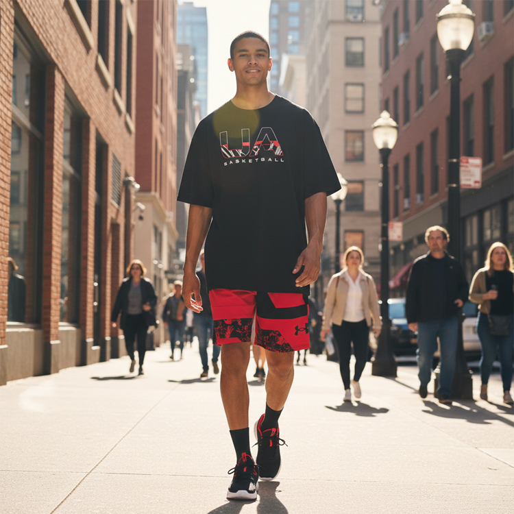 Футболка Under Armour Hoops Branded photo 6